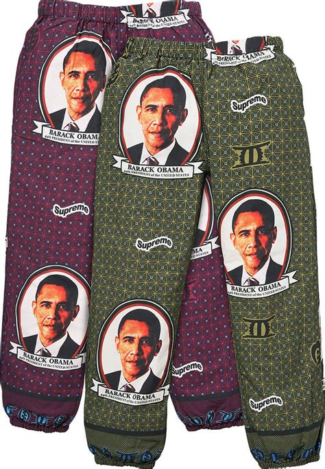 supreme obama pants replica